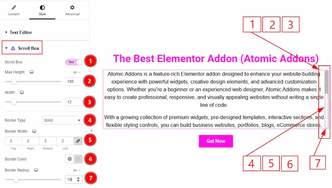 Using the Scroll Box Extension 01