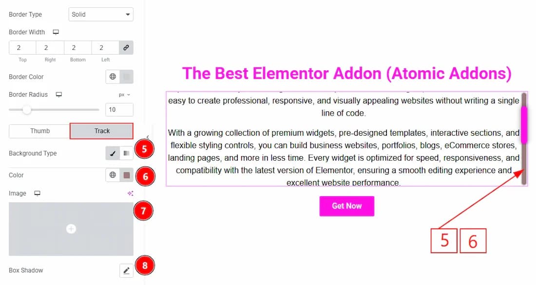 Using the Scroll Box Extension 03