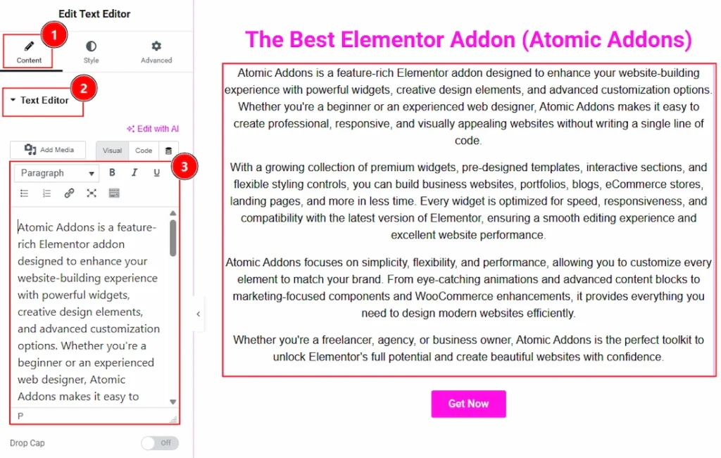 Primary Setup for Scroll Box Extension