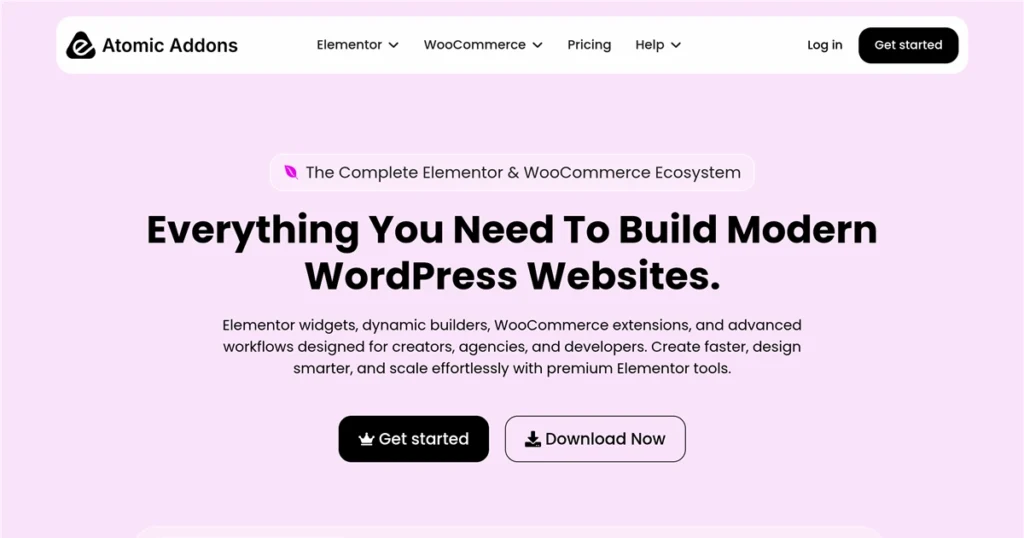  Best Elementor Addons - Atomic Addons: Best Overall for Focused Elementor and WooCommerce Builds